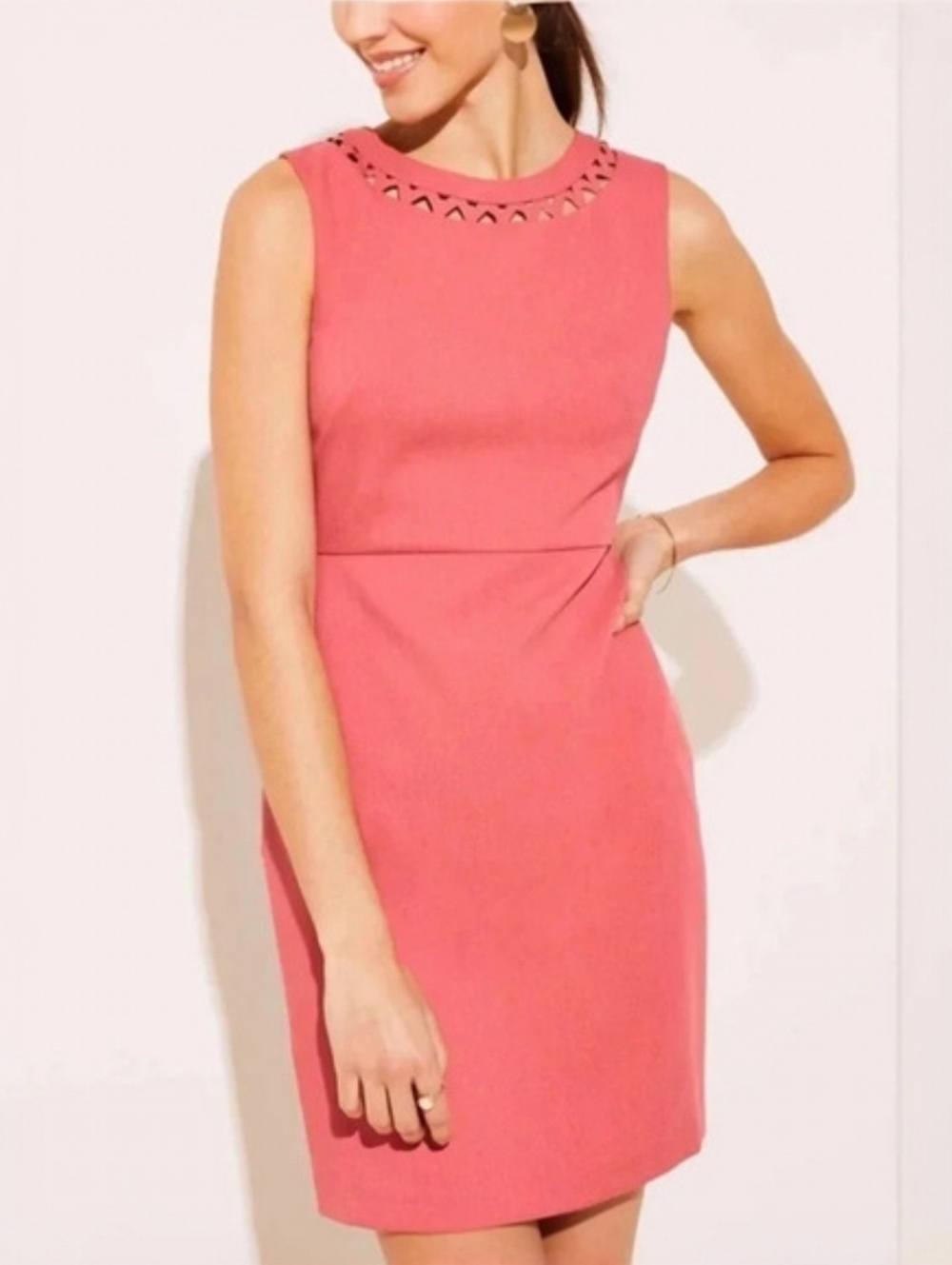 For Kitty Rescue! Loft Cutout Sheath Dress